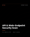 ThreatVector QuickScan — API & Web-Endpoint Security Scan (API-60)