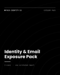 ThreatVector QuickScan — Identity & Email Exposure Pack (PACK-IDENTITY-53)