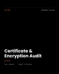 ThreatVector QuickScan — Certificate & Encryption Audit (TLS-09)