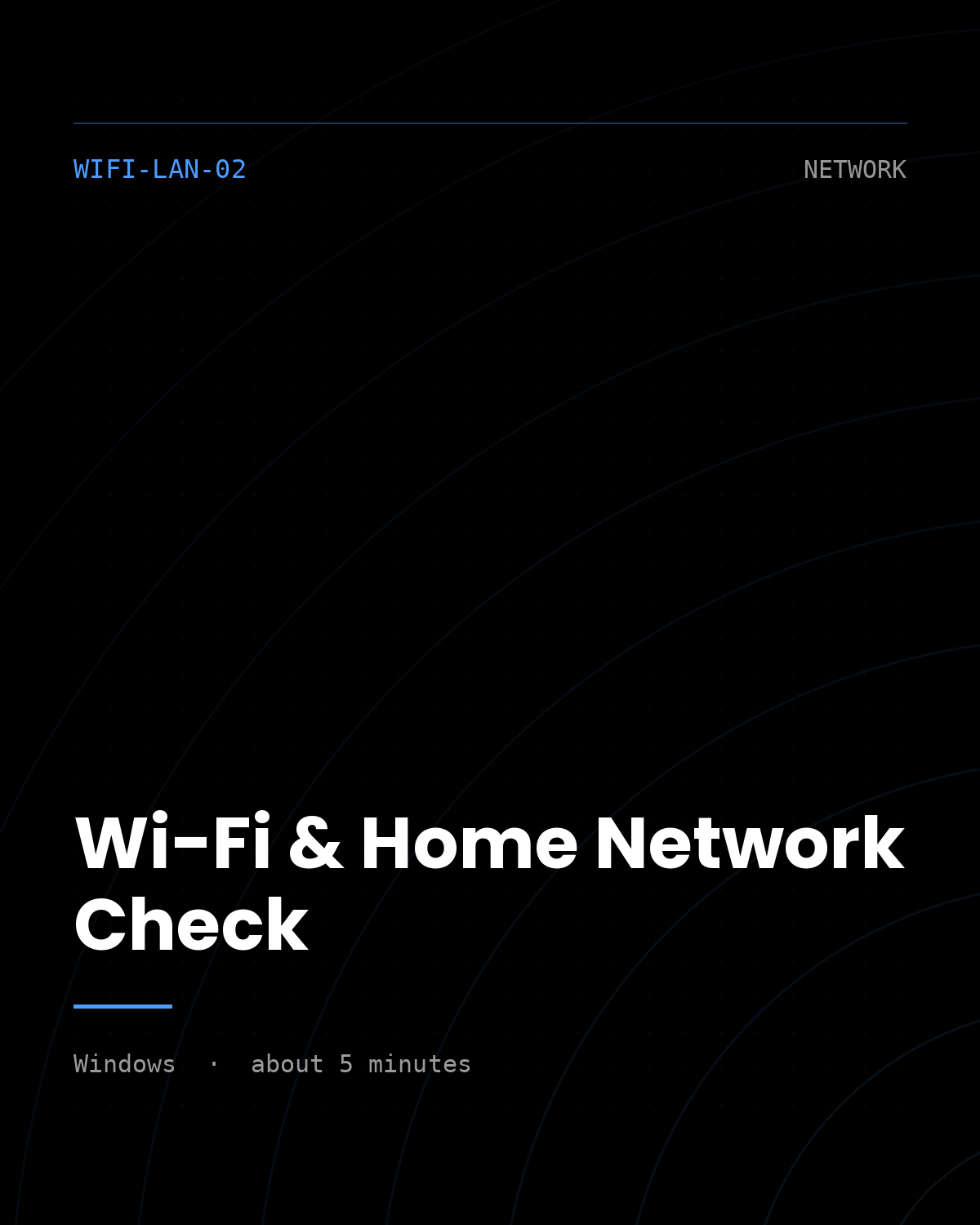 ThreatVector QuickScan — Wi-Fi & Home Network Check (WIFI-LAN-02)